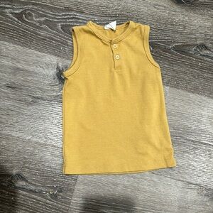 H&M yellow tank top